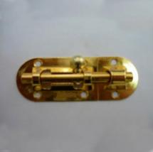 Шпингалет овал. 50 мм (2") золото