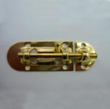 Шпингалет овал. 90 мм (3") золото